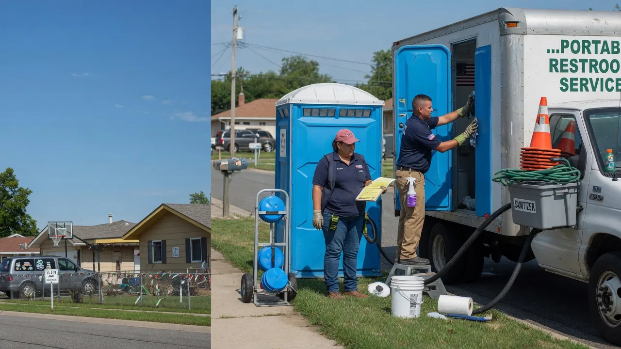 Porta Potty Rental in Cantrall, IL near me
